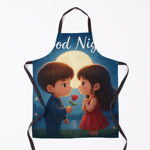 Item preview, Good Night Love – Romantic Couple designed and sold by Sadia Jannat.