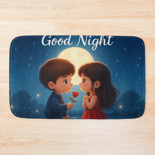 Item preview, Good Night Love – Romantic Couple designed and sold by Sadia  Jannat.