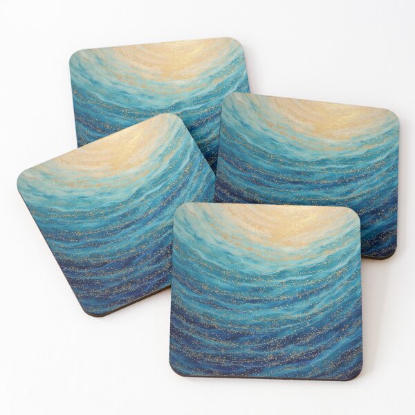 Item preview, Aboriginal Inspired Dot Art - With Golden Sun Ripples  designed and sold by GrinGalore.