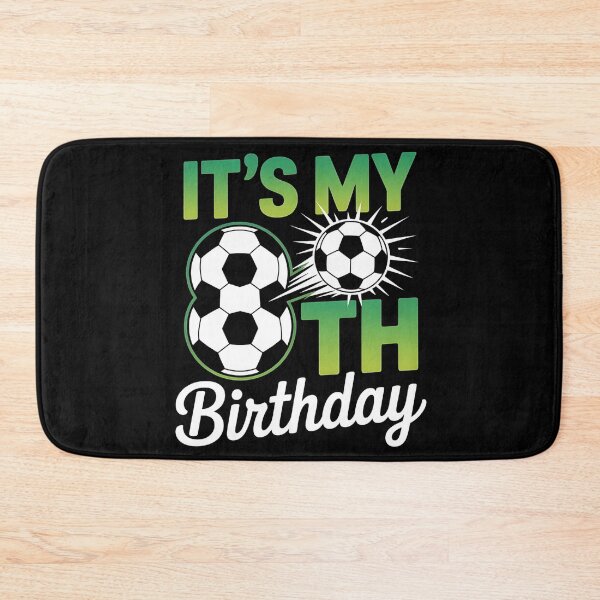 Item preview, 8th B-Day Soccer Sport Lover Theme 8 Year Old Birthday designed and sold by BLZART.