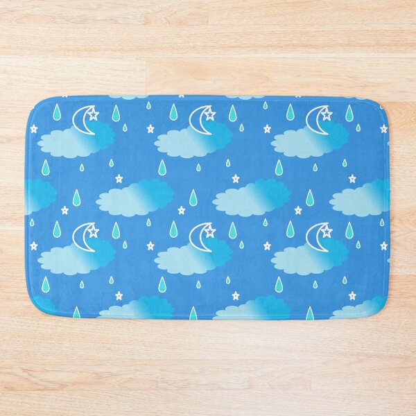 Item preview, night sky with blue clouds designed and sold by Kaskacozy.