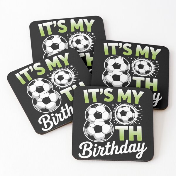 Artikelvorschau, 8 Jahre alt, es ist mein 8. Geburtstag, Fußball-Shirt für Jungen entworfen und verkauft von BLZART.