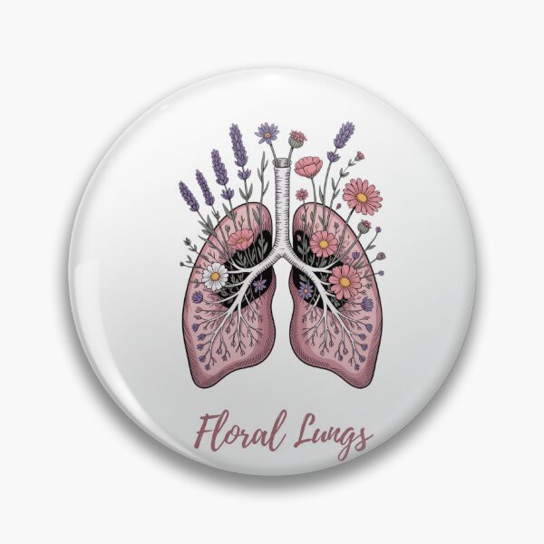 Item preview, Floral Lungs – Nature and Breathing Art designed and sold by FeelCreations.