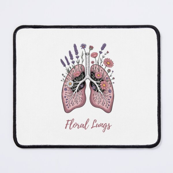 Item preview, Floral Lungs – Nature and Breathing Art designed and sold by FeelCreations.