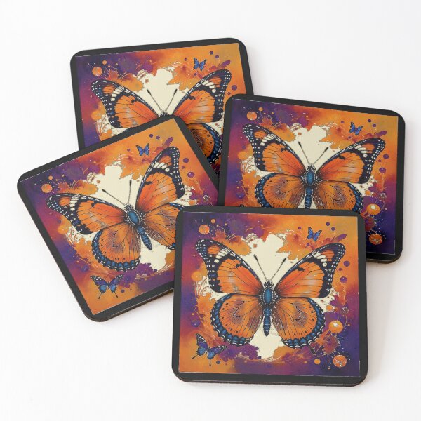 Item preview, Butterfly Farfalla watercolours  designed and sold by Helios Be. Lavsh.