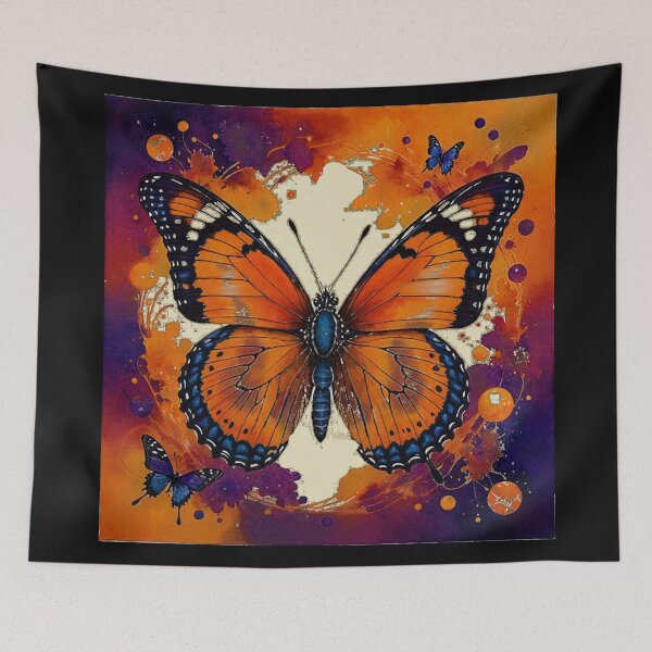 Item preview, Butterfly Farfalla watercolours  designed and sold by Helios Be. Lavsh.