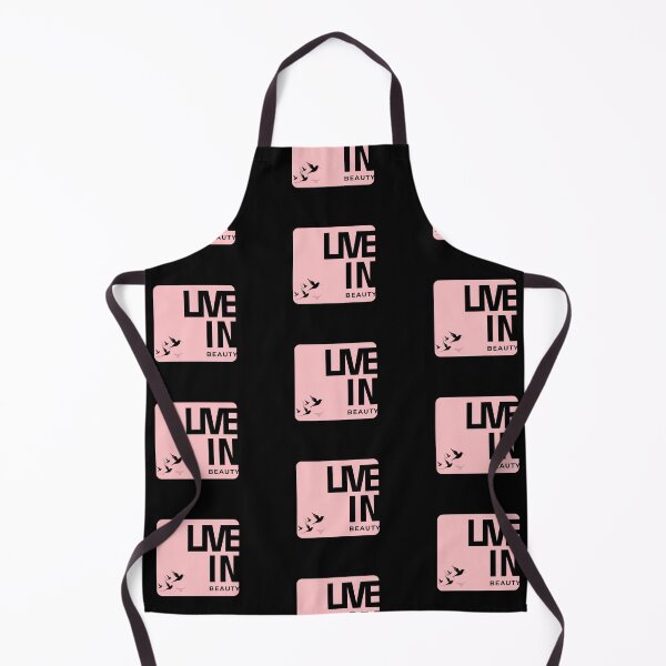 Item preview, Live in Beauty – Minimalist Quote on Pink Background designed and sold by liveinbeauty.