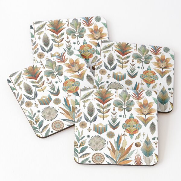 Item preview, watercolor pattern, seamless pattern, botanical design, geometric floral designed and sold by Tetiana Pohurska.