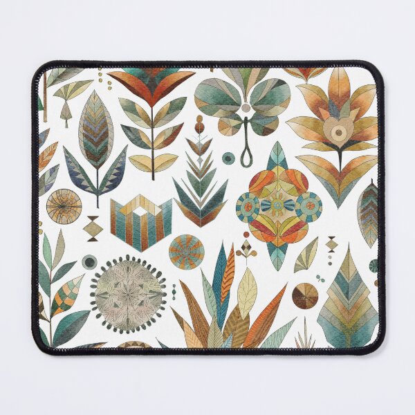 Item preview, watercolor pattern, seamless pattern, botanical design, geometric floral designed and sold by Tetiana Pohurska.