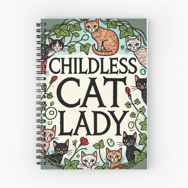 Item preview, Childless Cat Lady designed and sold by FrictionMaxxing.