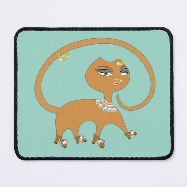 Item preview, Cat Strutting designed and sold by WandaRichards.