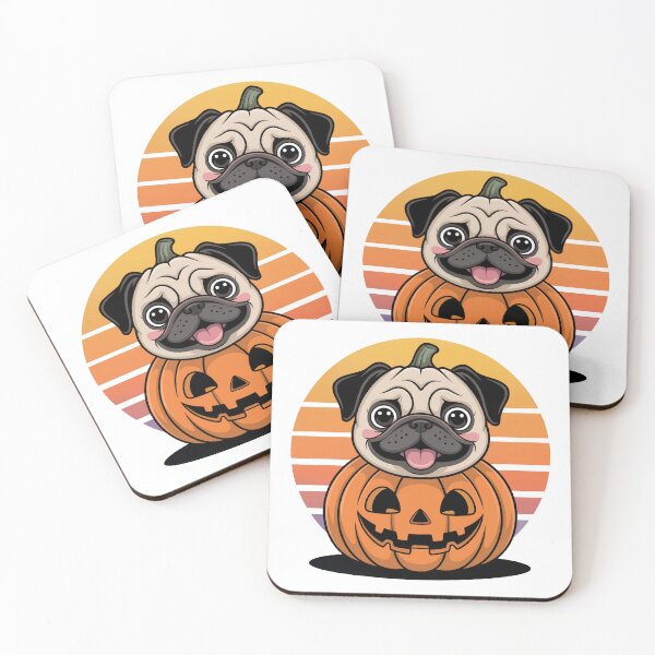 Item preview, Pumpkin Pug designed and sold by WSPrintCrafter.