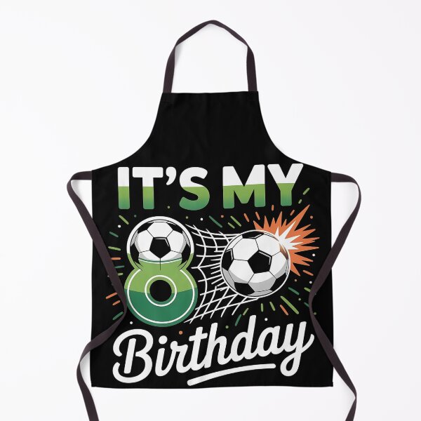 Item preview, 8th B-Day Soccer Sport Lover Theme 8 Year Old Birthday designed and sold by BLZART.