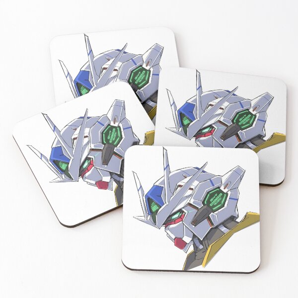 Item preview, Cyber Mecha Warrior Head – Futuristic Robot Illustration | Exia Gundam designed and sold by Dyan4.