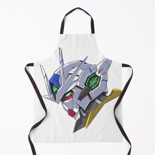 Item preview, Cyber Mecha Warrior Head – Futuristic Robot Illustration | Exia Gundam designed and sold by Dyan4.