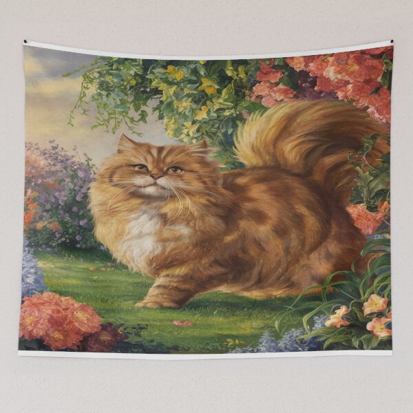 Item preview, Regal Cat Oil Painting design | Exquisite Elegant Feline Fine Art designed and sold by Ani-24.
