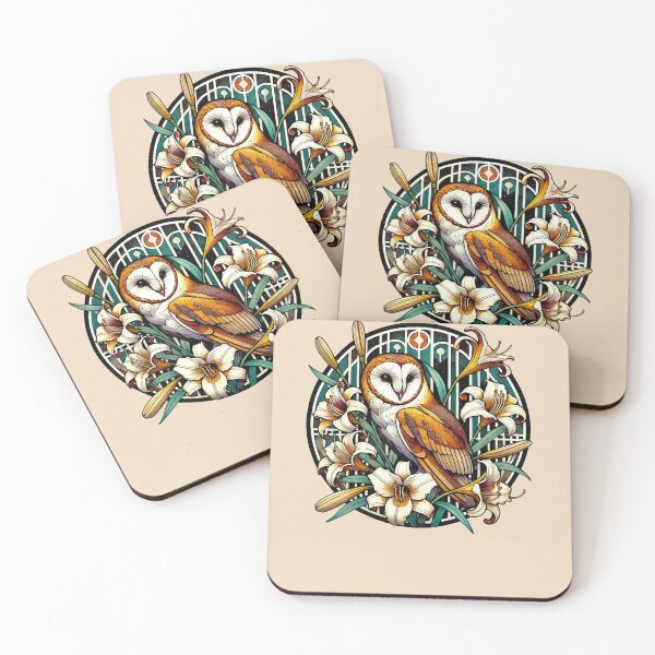 Item preview, Barn Owl designed and sold by FrictionMaxxing.