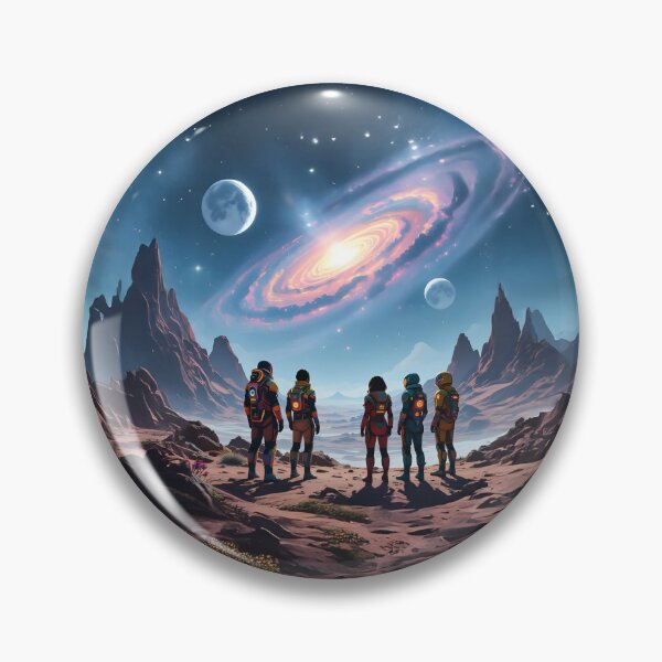 Item preview, Interstellar Hikers designed and sold by Marcu Ioachim.