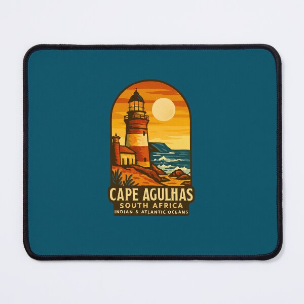 Item preview, Cape Agulhas South Africa – Southernmost Tip & Lighthouse Stickerd Coast Rock Arch Sticker designed and sold by The Digital Compass.