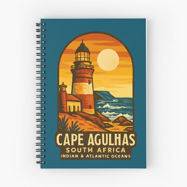 Item preview, Cape Agulhas South Africa – Southernmost Tip & Lighthouse Stickerd Coast Rock Arch Sticker designed and sold by The Digital Compass.