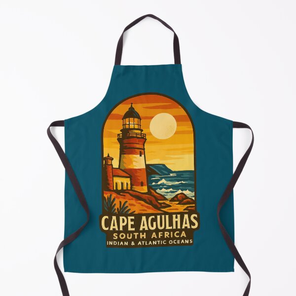 Item preview, Cape Agulhas South Africa – Southernmost Tip & Lighthouse Stickerd Coast Rock Arch Sticker designed and sold by The Digital Compass.