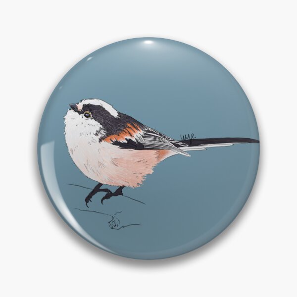 Item preview, Long-tailed Tit designed and sold by Luzeilustración.