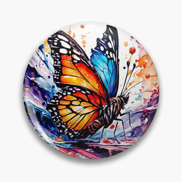 Item preview, Butterfly Farfalla watercolours #3 designed and sold by Helios Be. Lavsh.
