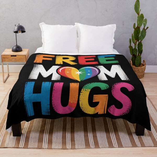 Item preview, Free Mom Hugs Lgbt Ally Pride Month designed and sold by SlogariArt.