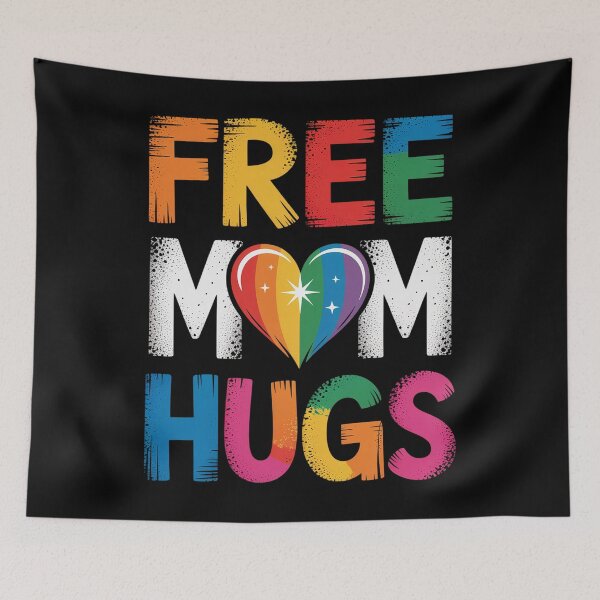 Item preview, Free Mom Hugs Lgbt Ally Pride Month designed and sold by SlogariArt.