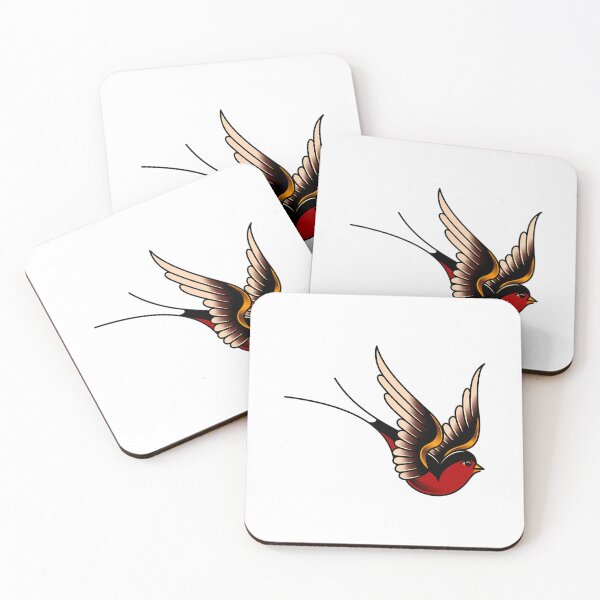 Item preview, Salty-Dog American Traditional Swallow designed and sold by andres-cohen.