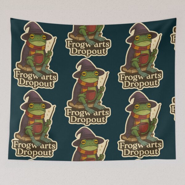Item preview, Frogwarts Dropout  designed and sold by KolbiLovely.