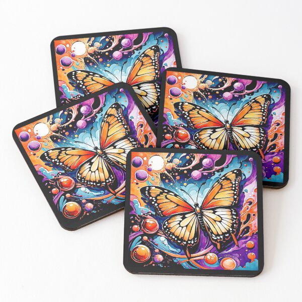 Item preview, Butterfly Farfalla watercolours #4 designed and sold by Helios Be. Lavsh.