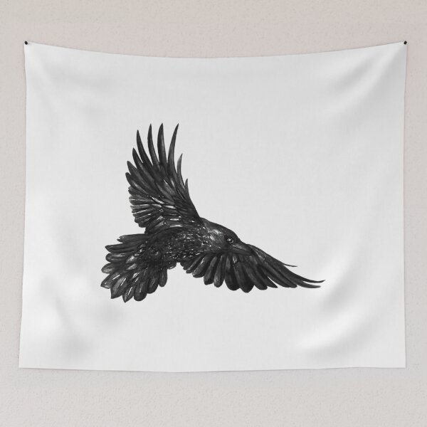 Item preview, Raven In Flight 	 	 designed and sold by ndrerpzvv27.