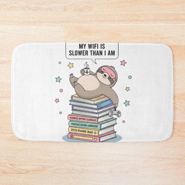 Item preview, Procrastination Champion Funny Sloth T-Shirt designed and sold by Happyfreedom.