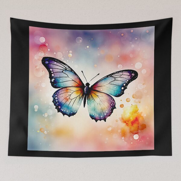 Item preview, Butterfly Farfalla watercolours #5 designed and sold by Helios Be. Lavsh.