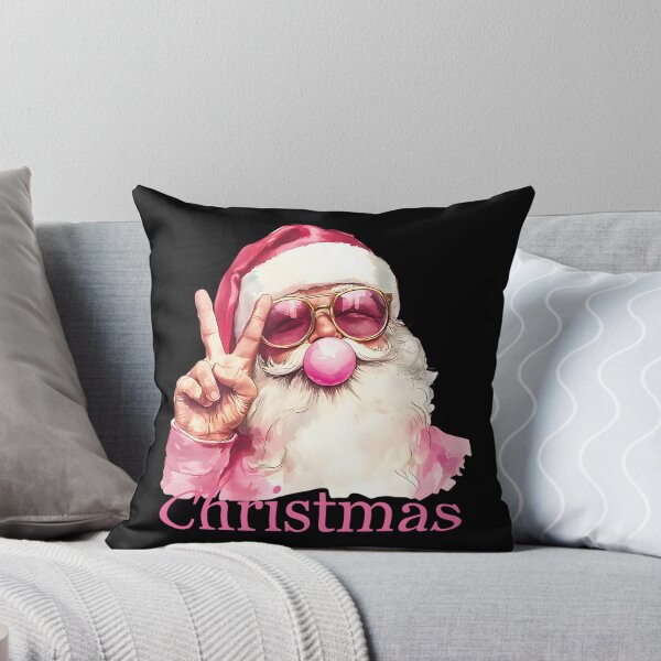 Item preview, Cute Retro Santa Christmas Blowing Bubble Gum Vintage Girly designed and sold by viannkemarad.