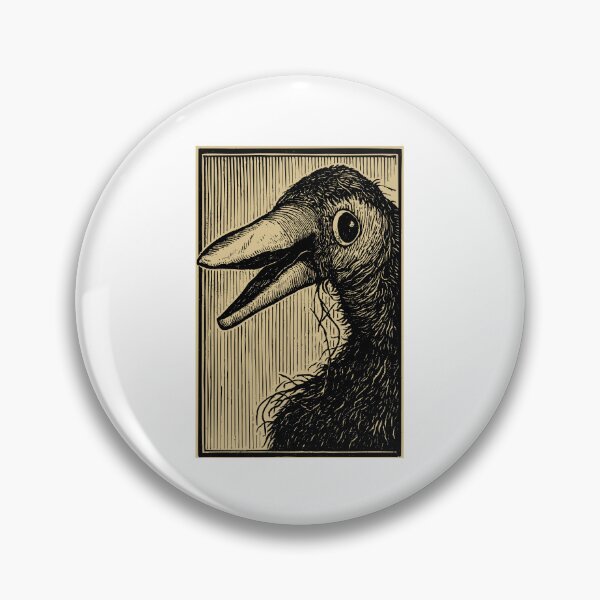 Item preview, Rod Hull’s Emu — Medieval Woodcut Style designed and sold by ChickenFund.