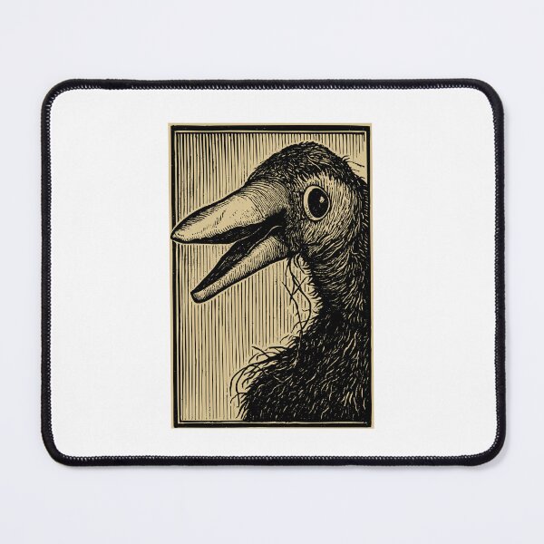 Item preview, Rod Hull’s Emu — Medieval Woodcut Style designed and sold by ChickenFund.