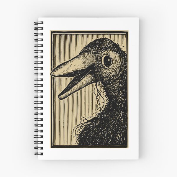 Item preview, Rod Hull’s Emu — Medieval Woodcut Style designed and sold by ChickenFund.