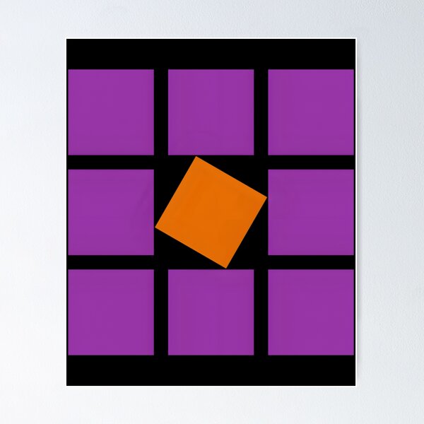 Item preview, Purple Grid – Minimal Style designed and sold by qukjtujngpl93.