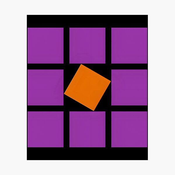 Item preview, Purple Grid – Minimal Style designed and sold by qukjtujngpl93.