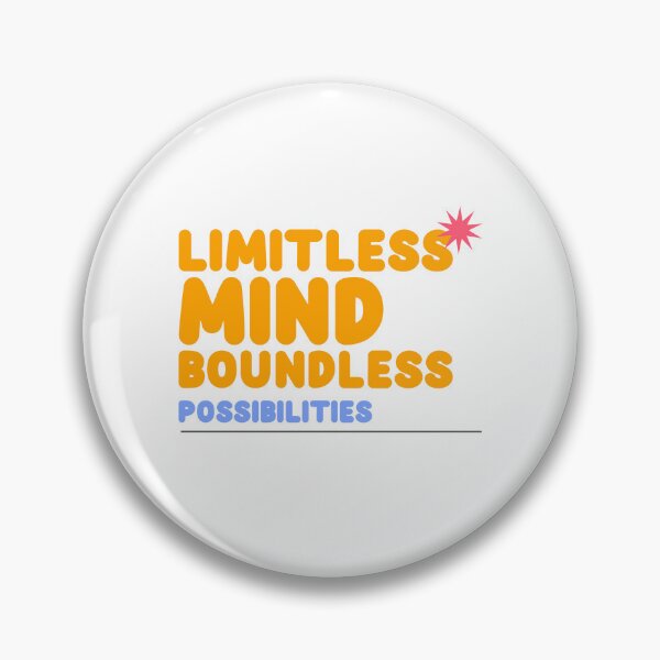Item preview, Limitless Mind, Boundless Possibilities - motivational message designed and sold by TaurusC95.