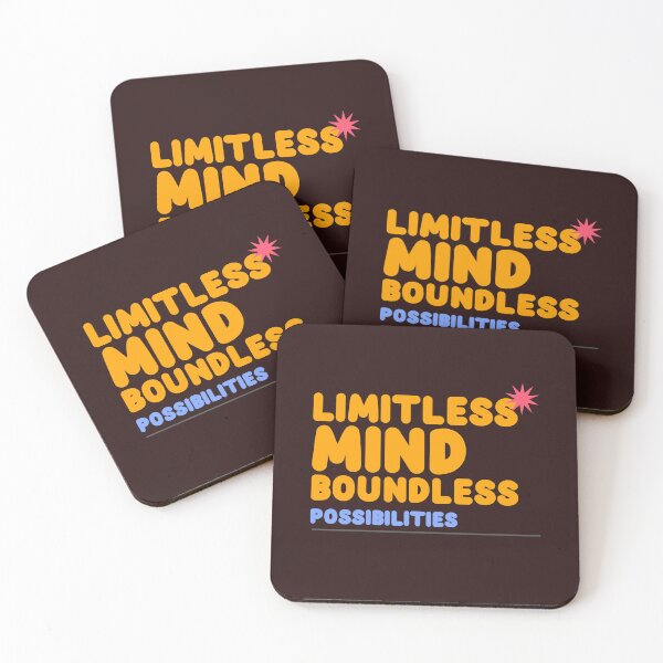 Item preview, Limitless Mind, Boundless Possibilities - motivational message designed and sold by TaurusC95.