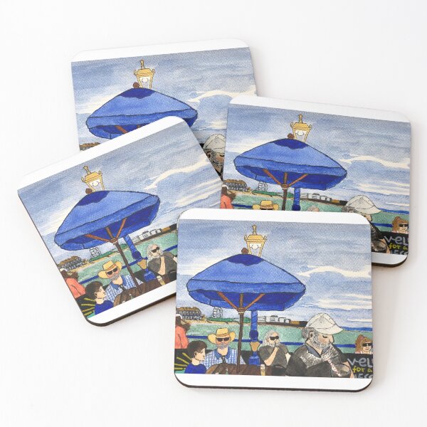 Item preview, Enjoying a cola on the Pier designed and sold by Laura Crean.
