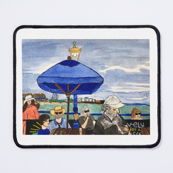 Item preview, Enjoying a cola on the Pier designed and sold by Laura Crean.