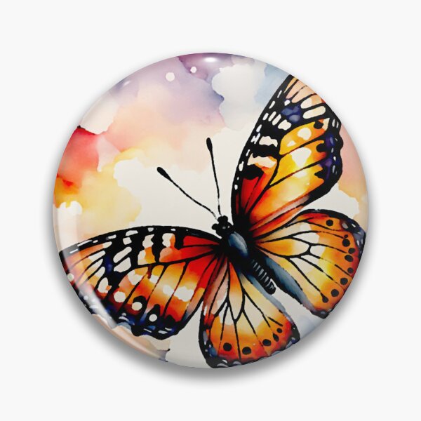 Item preview, Butterfly Farfalla watercolours #7 designed and sold by Helios Be. Lavsh.