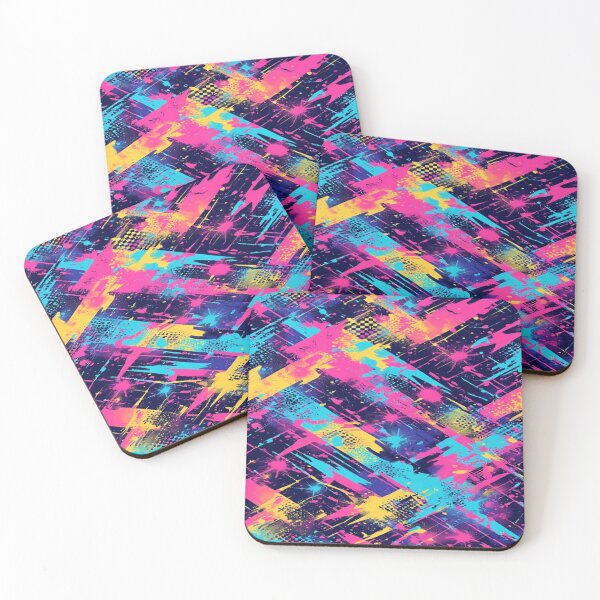 Item preview, Cool Funky Seamless Patterns  Colorful Urban Pop Art, Rainbow Gradients & Abstract Anime Vibes COOL  ART colorful  patterns seamless designs Colorful Cartoon Pattern Graffiti  designed and sold by Design Repo.