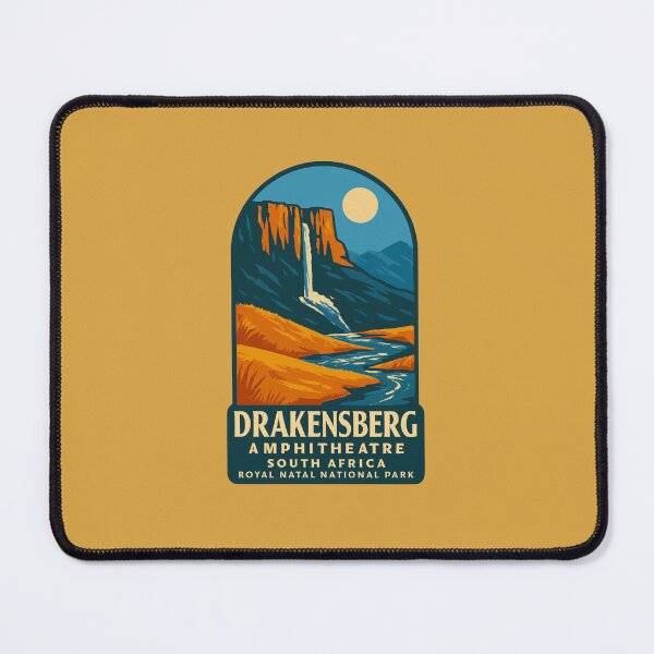 Item preview, Drakensberg Amphitheatre – Tugela Falls & Royal Natal South Africa Sticker designed and sold by The Digital Compass.