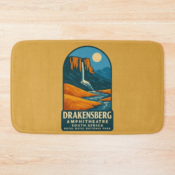 Item preview, Drakensberg Amphitheatre – Tugela Falls & Royal Natal South Africa Sticker designed and sold by The Digital Compass.