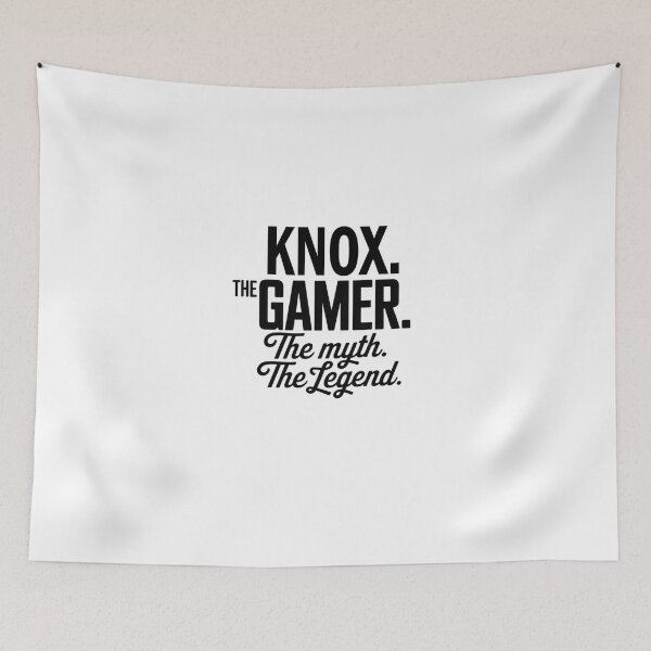 Item preview, Knox The Gamer The Myth The Legend Knox Name - Funny Gamer Quote design designed and sold by Oussinc.